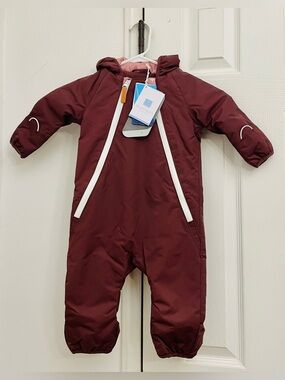 NEW Northern Classics Sz 12 Months Snowsuit - Deep Plum